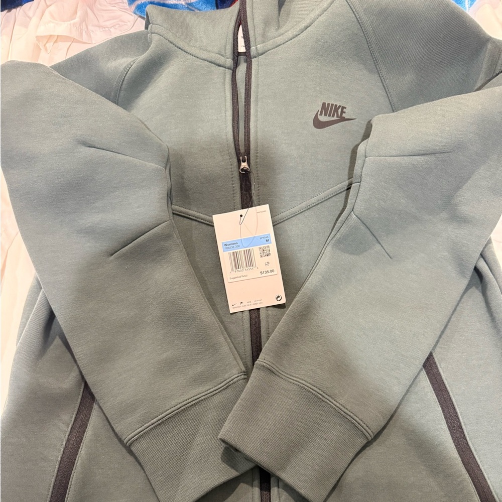 Nike Tech Vintage Green/black Full-Zip Jacket